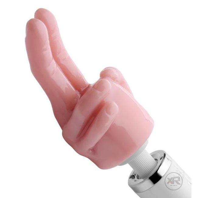 Vendor-unknown Pleasure Pointer Two Finger Wand Attachment New Items 1 Vendor-unknown Pleasure Pointer Two Finger Wand Attachment New Items