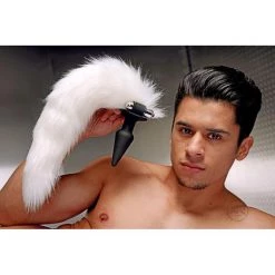 Vendor-unknown Vibrating Fox Tail Plug