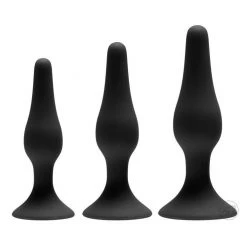 Vendor-unknown New Items Apprentice 3 Piece Silicone Anal Trainer Set