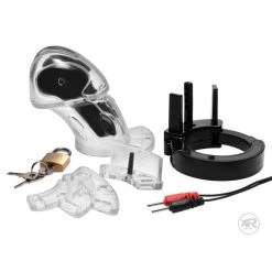 Vendor-unknown New Items Electro Lockdown Estim Male Chastity Cage