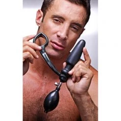 Vendor-unknown Exxpander Inflatable Plug With Cock Ring And Removable Pump New Items