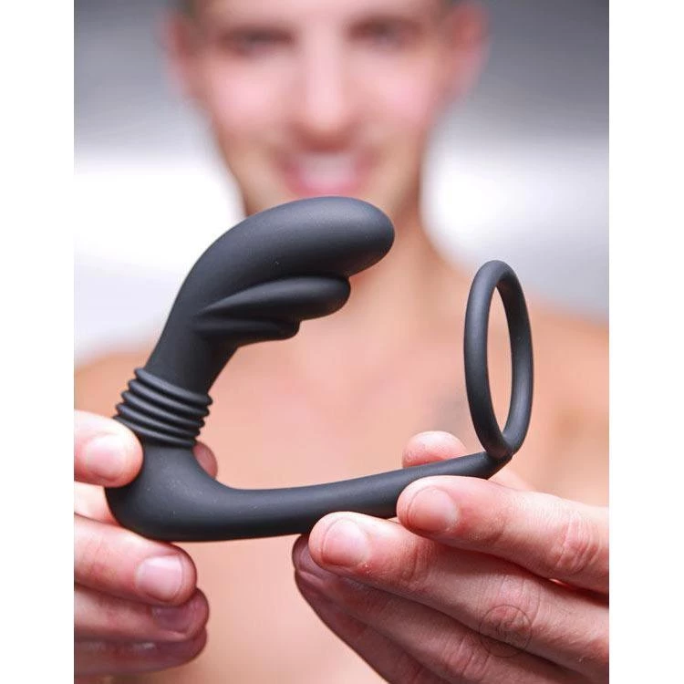 Vendor-unknown Cobra Silicone Prostate Massager And Cock Ring 1 Vendor-unknown Cobra Silicone Prostate Massager And Cock Ring