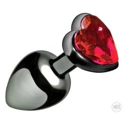 Vendor-unknown Scarlet Heart Shaped Jewel Anal Plug New Items