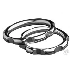 Vendor-unknown Gear Head Metal Cock Ring - 1.75" New Items