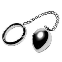 Vendor-unknown New Items Stainless Steel Cock Ring And Anal Plug