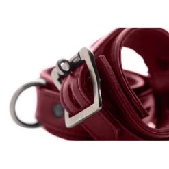 Vendor-unknown New Items Burgundy Premium Leather Collar And Cuffs 19 Vendor-unknown New Items Burgundy Premium Leather Collar And Cuffs