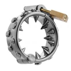 Vendor-unknown New Items Impaler Locking CBT Ring With Spikes