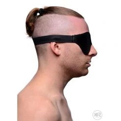 Vendor-unknown Black Fleece Lined Blindfold New Items