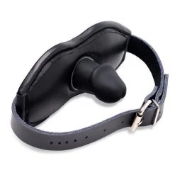Vendor-unknown New Items Leather Padded Silicone Penis Mouth Gag