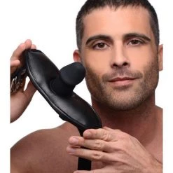 Vendor-unknown New Items Leather Padded Silicone Penis Mouth Gag