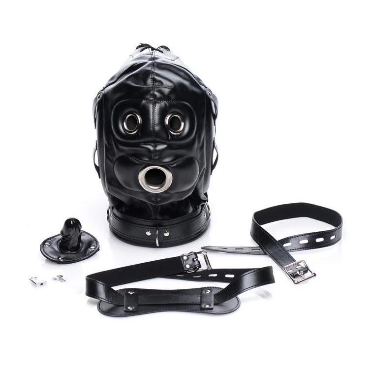 Vendor-unknown Bondage Hood With Penis Gag New Items 3 Vendor-unknown Bondage Hood With Penis Gag New Items