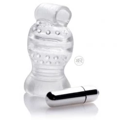 Vendor-unknown Clear Vibrating Penis Head Teaser
