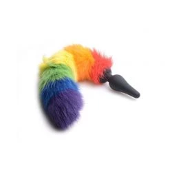 Vendor-unknown New Items Rainbow Tail Anal Plug
