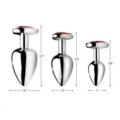 Boyzshop Red Heart Gem Anal Plug