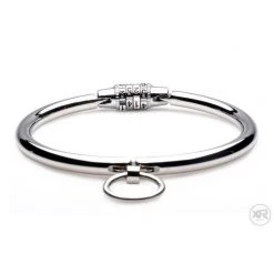 Vendor-unknown Stainless Steel Combination Lock Slave Collar New Items