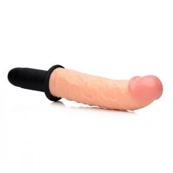 Boyzshop The Curved Dicktator 13 Mode Vibrating Giant Dildo Thruster