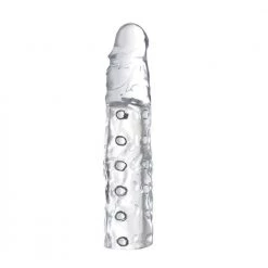 Boyzshop 3 Inch Clear Penis Enhancer Sleeve New Items 9 Boyzshop 3 Inch Clear Penis Enhancer Sleeve New Items