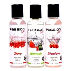 Boyzshop New Items Passion Licks 3 Piece Flavored Lube Set