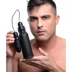 Boyzshop Lightning Stroke Silicone Stroker With Vibrating Bullet