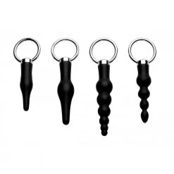 Boyzshop 4 Piece Silicone Anal Ringed Rimmer Set New Items
