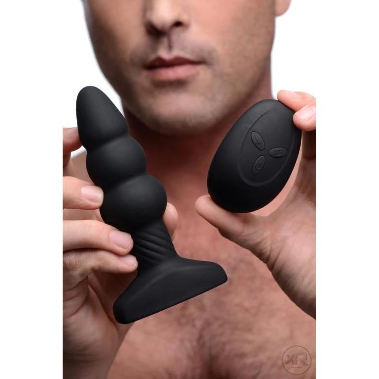 Boyzshop New Items Slim I Rippled Rimming Plug With Remote Control 4 Boyzshop New Items Slim I Rippled Rimming Plug With Remote Control