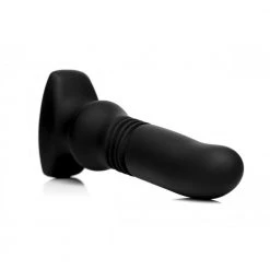 Boyzshop New Items Silicone Vibrating And Thrusting Plug With Remote Control