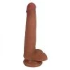 Boyzshop Easy Riders 8 Inch Dual Density Dildo With Balls