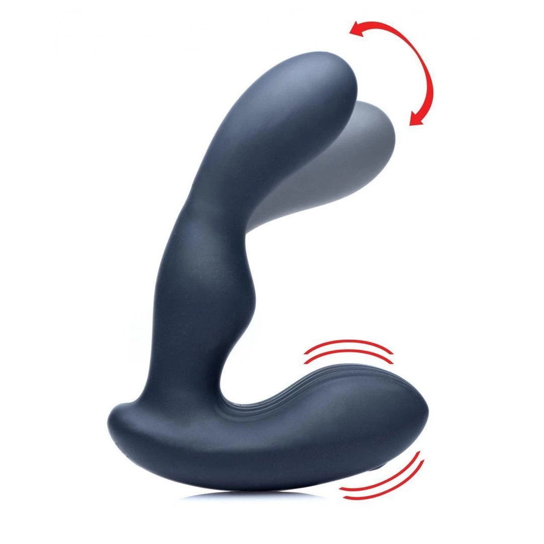 Boyzshop New Items 7X P-Stroke Silicone Prostate Stimulator With Stroking Shaft 2 Boyzshop New Items 7X P-Stroke Silicone Prostate Stimulator With Stroking Shaft