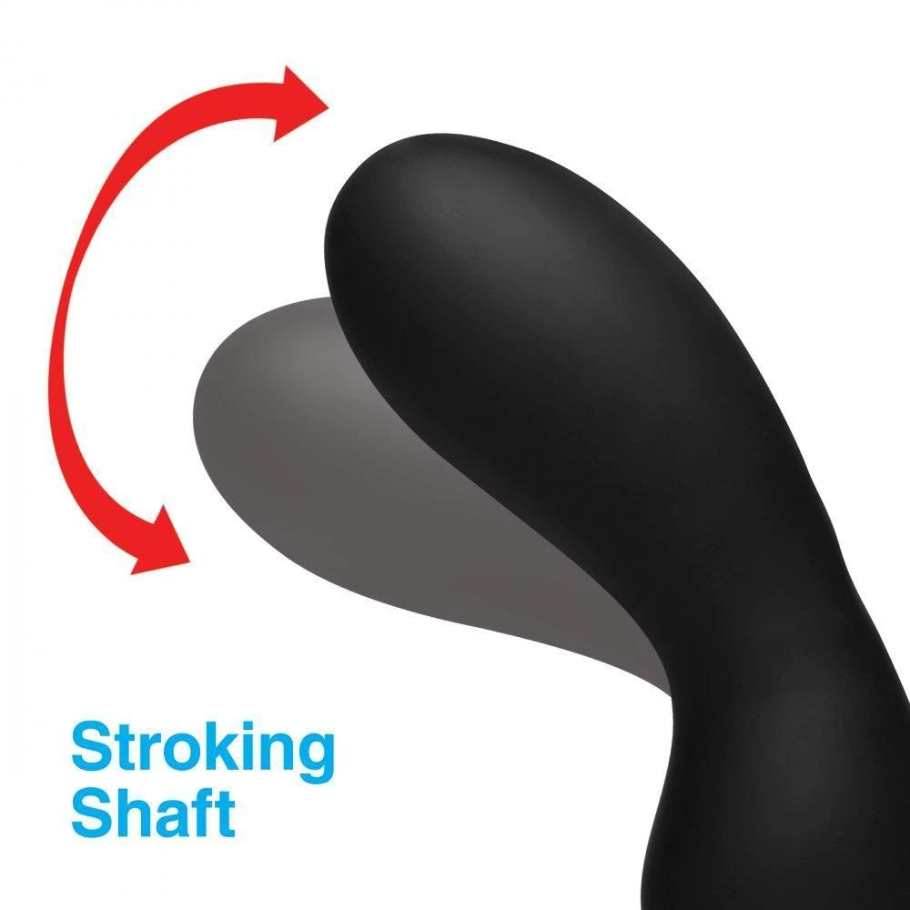 Boyzshop New Items 7X P-Stroke Silicone Prostate Stimulator With Stroking Shaft 6 Boyzshop New Items 7X P-Stroke Silicone Prostate Stimulator With Stroking Shaft