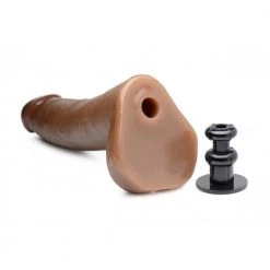 Boyzshop 8 Inch Brown Cock Lock Dildo 8 Boyzshop 8 Inch Brown Cock Lock Dildo