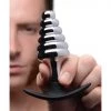 Boyzshop Dark Hive Metal And Silicone Ribbed Anal Plug New Items