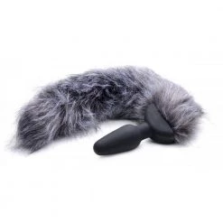 Boyzshop Remote Control Vibrating Fox Tail Anal Plug New Items