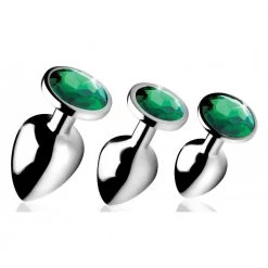 Boyzshop Emerald Gem Anal Plug Set
