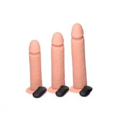 Boyzshop New Items Big Shot Vibrating Remote Control Silicone Dildo