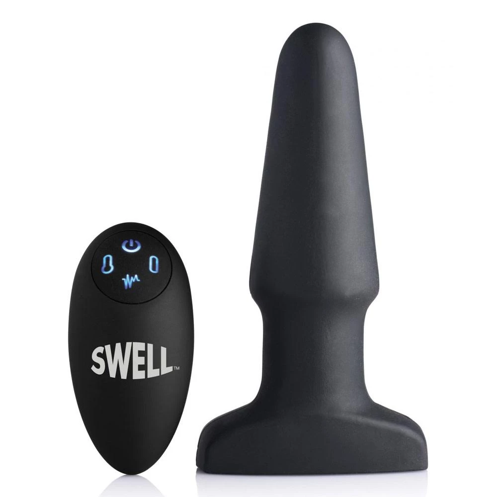 Boyzshop Worlds First Remote Control Inflatable 10X Vibrating Silicone Anal Plug 2 Boyzshop Worlds First Remote Control Inflatable 10X Vibrating Silicone Anal Plug