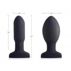 Boyzshop Worlds First Remote Control Inflatable 10X Vibrating Missile Silicone Anal Plug