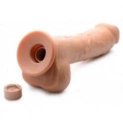 Boyzshop 8 Inch Vibrating Squirting Dildo With Remote Control New Items