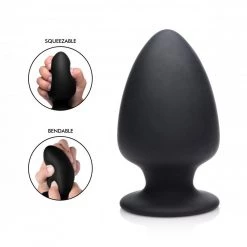 Boyzshop New Items Squeezable Silicone Anal Plug