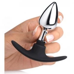 Boyzshop Dark Invader Metal And Silicone Anal Plug New Items