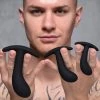 Boyzshop Dark Delights 3 Piece Curved Silicone Anal Trainer Set New Items