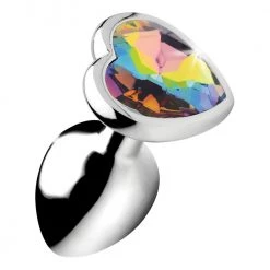 Boyzshop New Items Rainbow Prism Heart Anal Plug