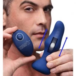 Boyzshop 7X Slim Curved Thumping Silicone Anal Plug New Items