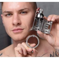 Boyzshop New Items Spiked Chamber Chastity Cage