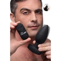 Boyzshop The Taper 10X Smooth Silicone Remote Control Vibrating Butt Plug