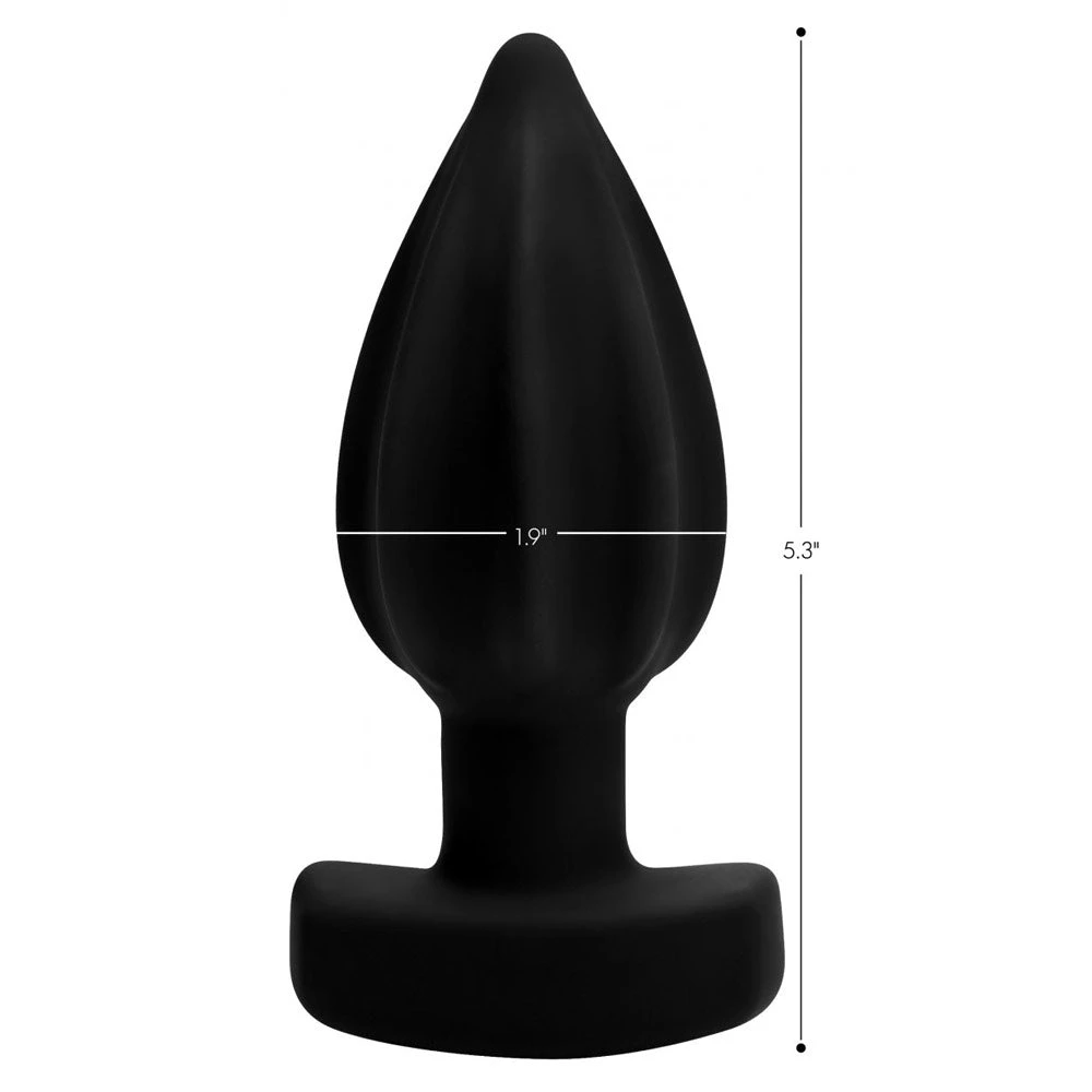 Boyzshop The Assterisk 10X Ribbed Silicone Remote Control Vibrating Butt Plug New Items 4 Boyzshop The Assterisk 10X Ribbed Silicone Remote Control Vibrating Butt Plug New Items
