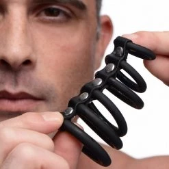 Boyzshop 6 Ring Silicone Chastity Cage New Items