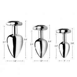Boyzshop Black Heart Gem Anal Plug New Items