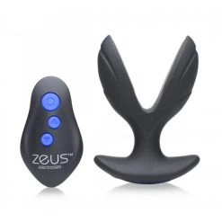 Boyzshop New Items 64X Electro-Spread Vibrating And Estim Silicone Butt Plug