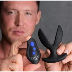 Boyzshop New Items 64X Electro-Spread Vibrating And Estim Silicone Butt Plug