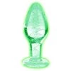 Boyzshop Glow-in-the-Dark Glass Anal Plug
